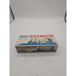 Vintage Parker Brothers Flinch Card Game - 1963 Complete With Rules!